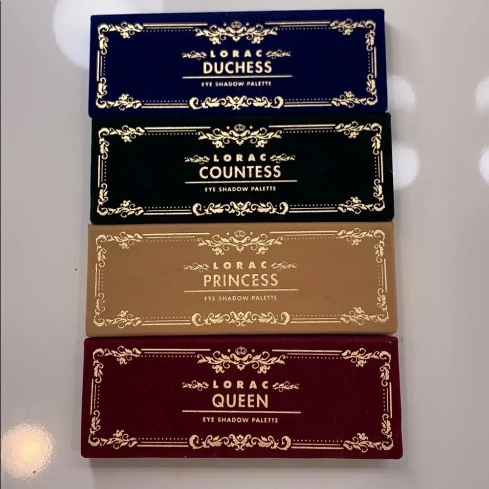 LORAC 4 piece eyeshadow set (16 colors)